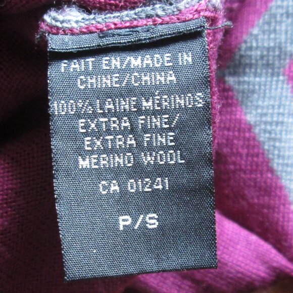 Men's Simons 100% Wool V-neck Sweater Size Small - Picture 4 of 4